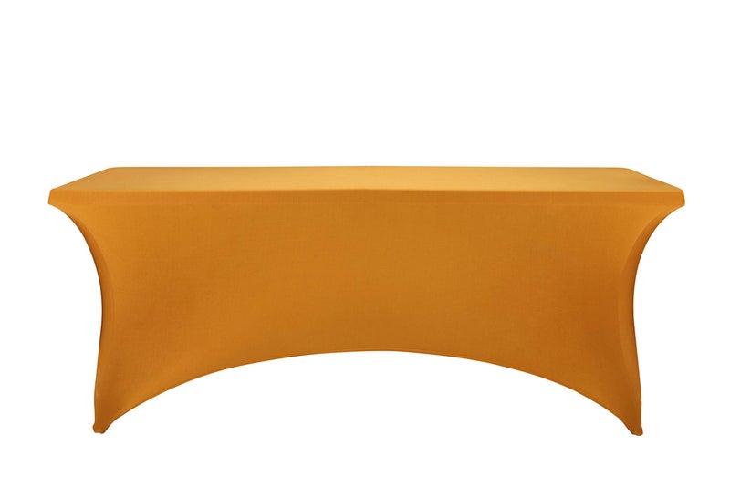 LZY Spandex Fitted Stretch Table Cover for 6 ft or 4ft or 8ft Folding Table, Rectangular Cocktail Tablecloth, Perfect for Party or Banquet - Image 2